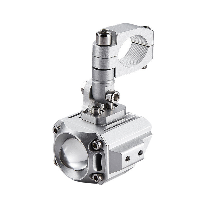 Cimosx HL1 Motorcycle LED headlight HL1 Tangent high and low beam spotlight External two-color light Modified flashing high brightness Universal headlight Suitable for motorcycles/electric vehicles/engineering vehicles/off-road vehicles