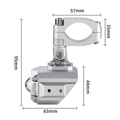 Cimosx HL1 Motorcycle LED headlight HL1 Tangent high and low beam spotlight External two-color light Modified flashing high brightness Universal headlight Suitable for motorcycles/electric vehicles/engineering vehicles/off-road vehicles