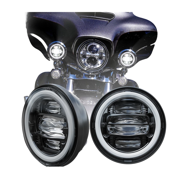 CIMOSX L25 4.5 inch 6500K LED fog light daytime auxiliary light | Suitable for Harley modified motorcycles