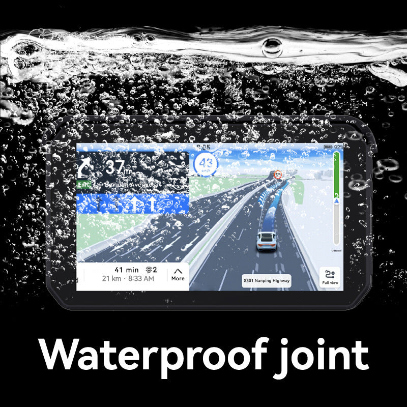 Cimosx NEX Pro 5-inch CarPlay Android Auto motorcycle recorder | GPS navigation riding screen | front and rear 1080P video | wireless tire pressure monitoring | WiFi Bluetooth connection | multi-functional riding companion